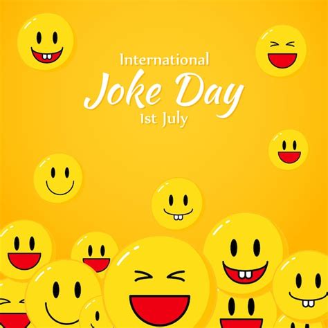 Premium Vector Vector Illustration For International Joke Day