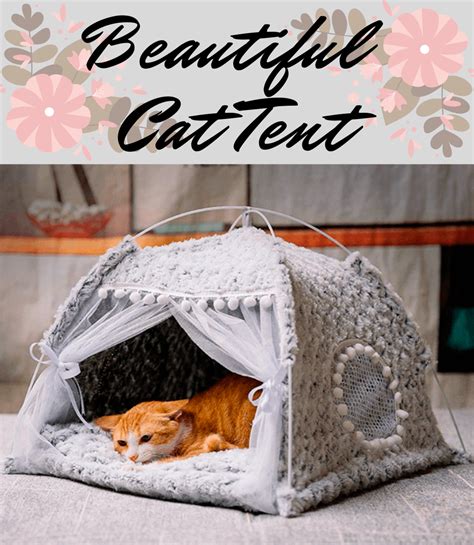 Cute Cat Tent Cat Tent Crochet Cat Bed Diy Cat Tent