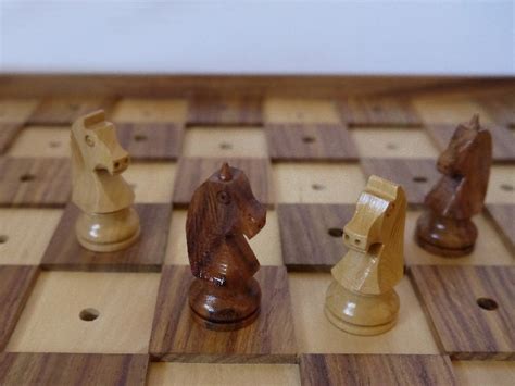 Blind Chess Set Wooden Braille Chess Board Set Etsy