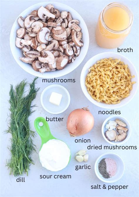 Polish Mushroom Soup Zupa Grzybowa Wholly Tasteful