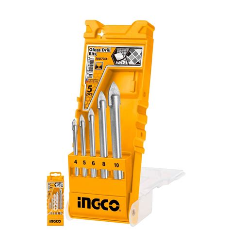 Glass Drill Bits Set (5 Piece) – Ingco Tools South Africa