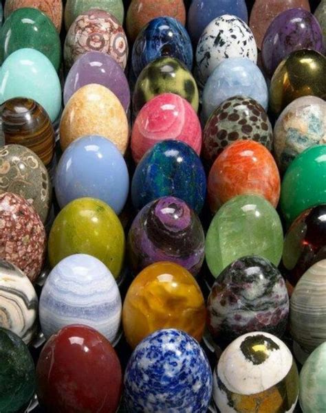 Polished Stone Eggs Great Ostara Ts Minerals Crystals