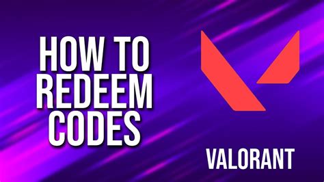 How To Redeem Codes Valorant Tutorial Youtube