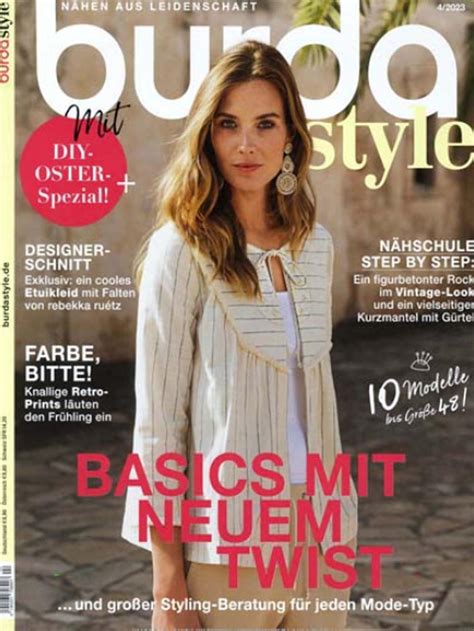 Burda Style Abo Rabatt Auf Mini Und Geschenkabo Presseshop At