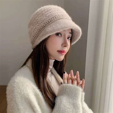 Gorro T Rmico Para Mujer Gorro De Ala Ancha Protecci N Para Las Orejas