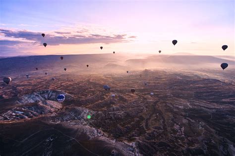Flying on a Hot Air Balloon in Kapadokya, was very expensive for a ...