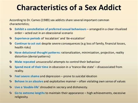 9 Identifying Signs Of Hypersexual Disorder Sex Addiction Artofit