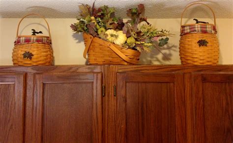 The Longaberger Baskets Get Decked Out For Fall Fall Kitchen Decor