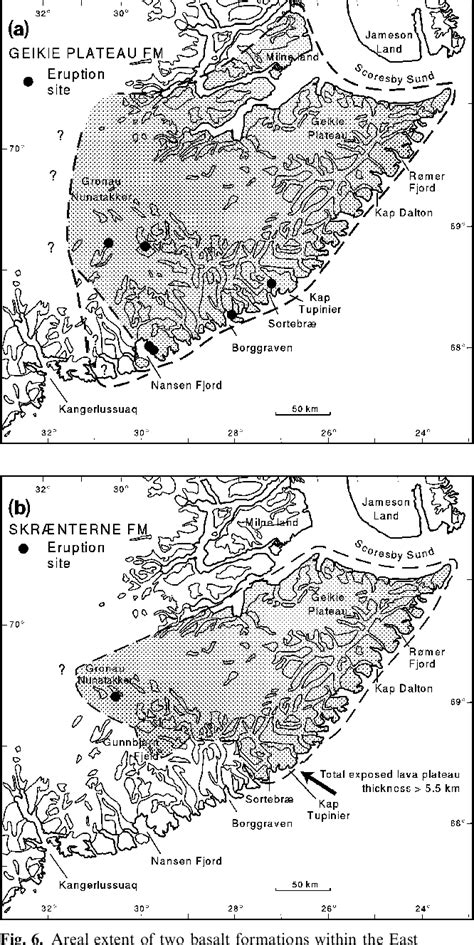 Figure 6 From Structure And Stratigraphy Of The Early Tertiary Basalts