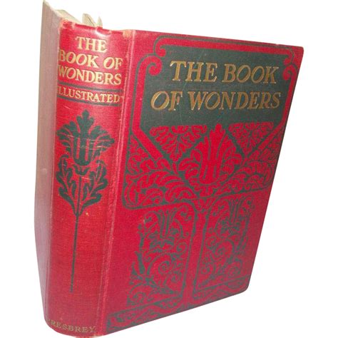 The Book Of Wonders 1915 from fhtv on Ruby Lane