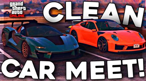 Gta 5 Clean Car Meet Live Ps4 Cruisingcutting Up And More