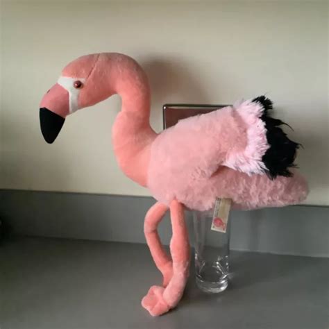 Keel Toys Large Pink Flamingo Soft Toy Plush Large 17in Height
