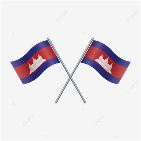 Gambar Bendera Kamboja, Kamboja, Bendera, Hari Kamboja PNG dan Vektor dengan Background ...