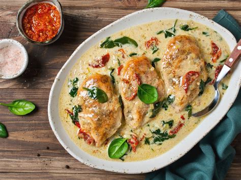 Blitzrezept zum Wochenstart Hähnchen mit cremiger Parmesan Soße