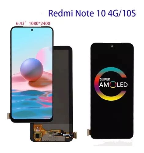 Display Lcd Para Redmi Note G S Visor Tela Touch Oled