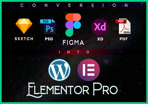 Develop Or Redesign Figma Wix Psd Xd Sketch Html To Elementor