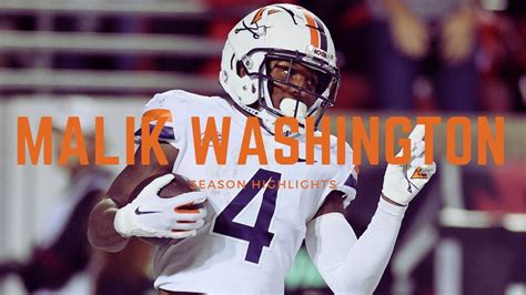 Malik Washington ACC Leading Receiver 2023 Season Highlights