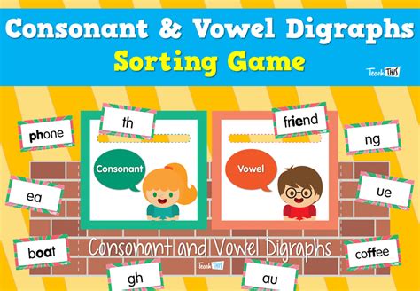 Consonant And Vowel Chart Kindergarten Game Nugget - IMAGESEE