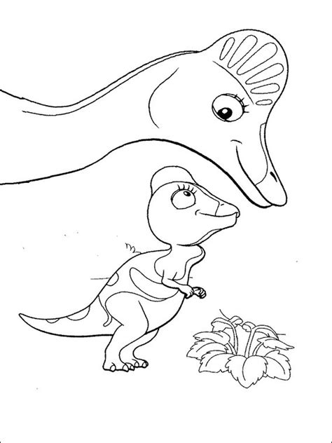 Desenho Colorir O Comboio Dos Dinossauros 13