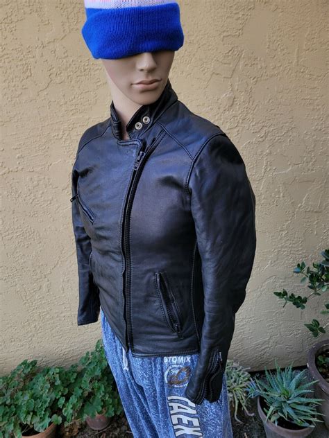 Vtg Harley Davidson Hein Gericke Leather Womens Motor Gem