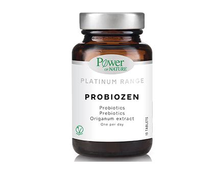 Power Health Platinum Range Probiozen 15caps Καλλυντικά Προϊόντα