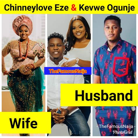 Pictures Of Chinneylove Eze And Husband Kevwe Ogunje Marriage Wedding
