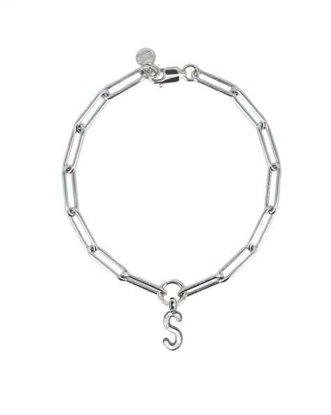 Alphabet Trace Chain Bracelet – Skinny Wrists