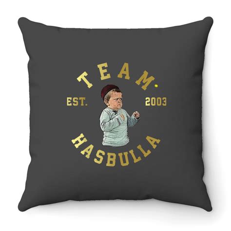 Hasbulla Magomedov Team Mma Hasbulla Fight Meme Vintage Throw Pillows