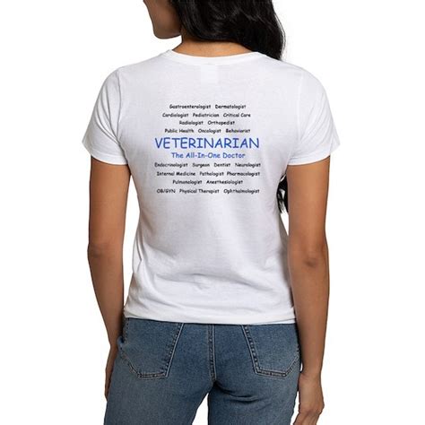 Veterinarianrevised Womens Value T Shirt Veterinarian The All In One D