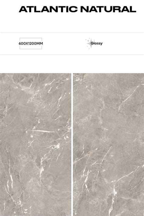 Polished Glazed Vitrified Glossy Floor Tiles Size 2x4 Feet 600x1200