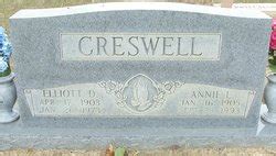 Elliott David Creswell 1903 1973 Memorial Find A Grave