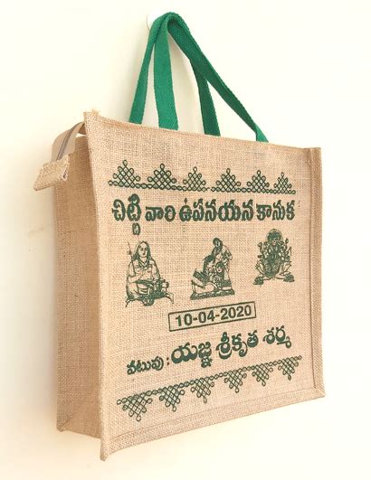 Sun307 Return Ts For Upanayanam Function Sun Jute Bags