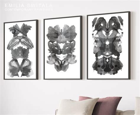 Rorschach Test Inkblot Psychiatrist Gift Psychologist Gift Extra