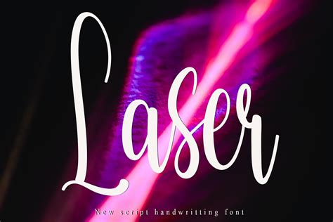 Laser Font by Creatype Designer · Creative Fabrica