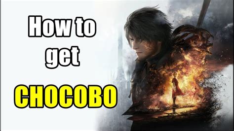 Final Fantasy XVI How To Get CHOCOBO Mount YouTube