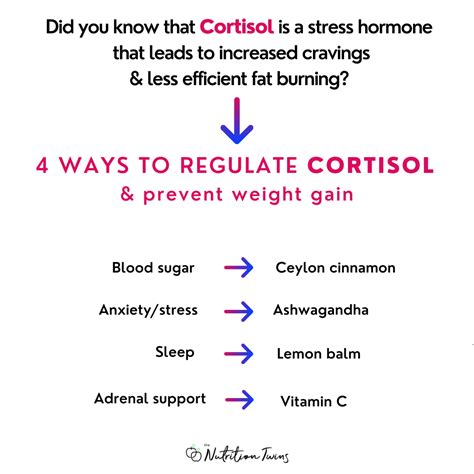 4 Ways To Lower Cortisol And Reduce Belly Fat Nutrition Twins