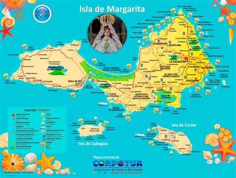 Mapa Isla De Margarita – Margarita En Tus Manos