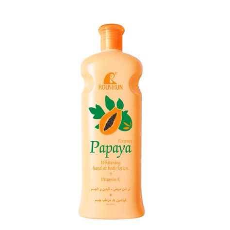 RDL Papaya Extract Whitening Hand Body Lotion Vitamin E 600ml