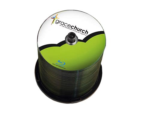 Blank BD-25GB Blu-Ray Discs with Digital Full-Color Print