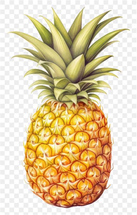 PNG Pineapple Fruit Plant Food Premium PNG Rawpixel