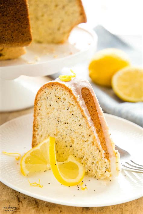 Lemon Poppy Seed Cake The Busy Baker