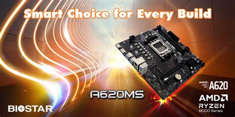 BIOSTAR Launches The A620MS Socket AM5 Motherboard TechPowerUp