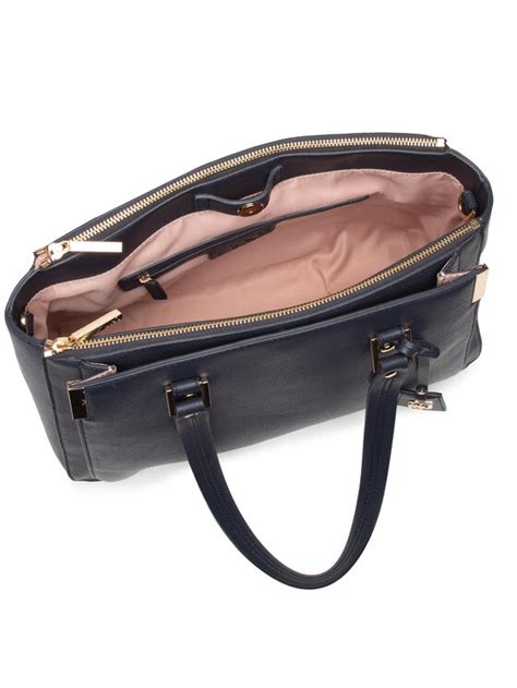 Liu Jo Torebka L Double Zip Satchel Aa E Granatowy Modivo Pl