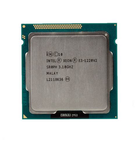 Intel Xeon E3-1220v2 3.1-3.5Ghz 8Mb DDR3 1333/1600mhz Б/У – фото ...
