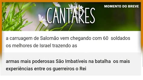 Cantares De Salom O Completo B Blia Jfa Offline Estudo Biblico