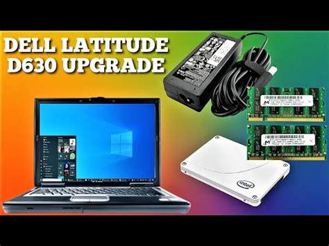 Dell Latitude D630 Upgrade And Installing Windows 10 Pro YouTube