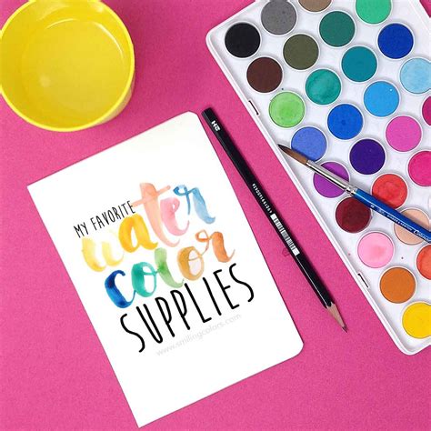 10 Awesome Watercolor Supplies for Beginners to Enjoy Painting