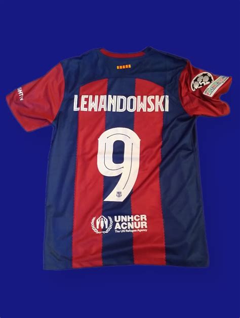 Robert Lewandowski Fc Barcelona Koszulka Pi Karska Lublin Kup Teraz