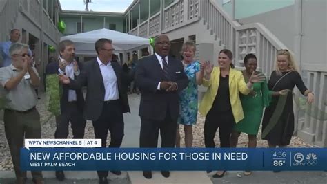 West Palm Beach Opens New Complex To Address Homelessness Youtube