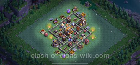 Meisterhütte Lvl 5 Anti 3 Sterne Base Link Layout Nachtdorf Coc Clash Of Clans 2023 Mh5